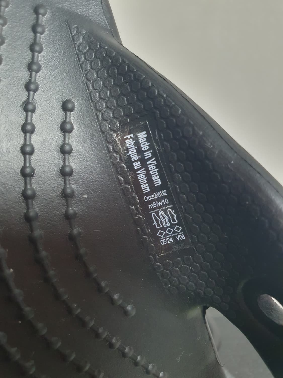 크록스 바야2 플립플랍 블랙 265mm 새상품 쪼리 상품이미지7