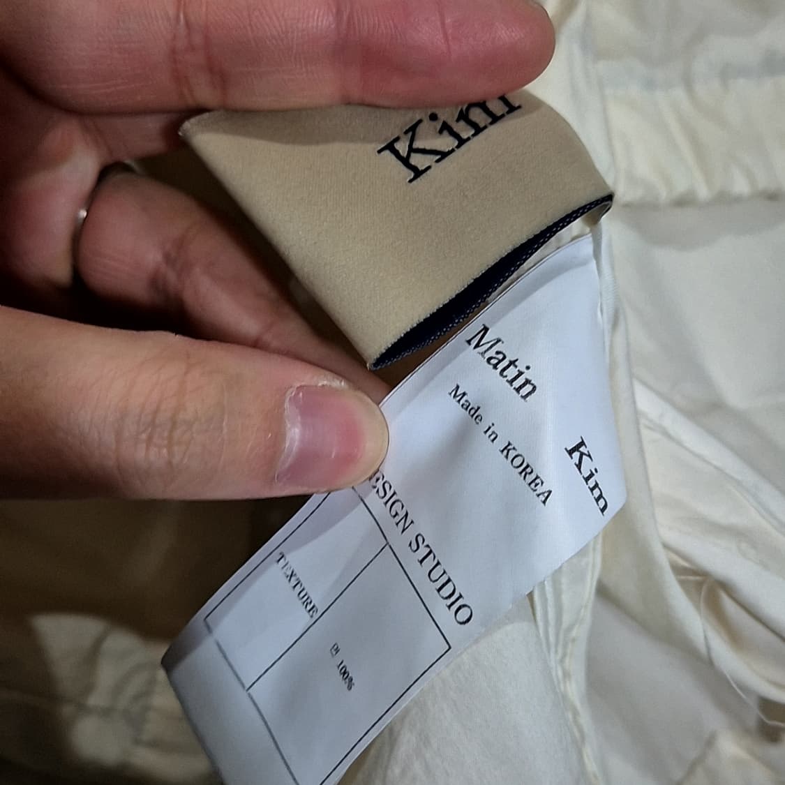 Matin Kim 마땡킴 빅 로고 자켓 상품이미지5