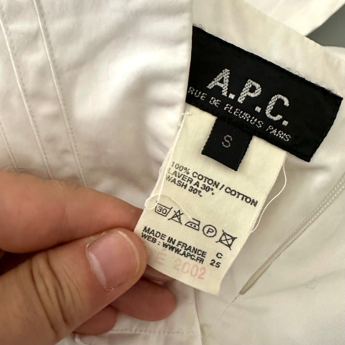 아페쎄 apc 셔츠 블라우스 상품이미지7