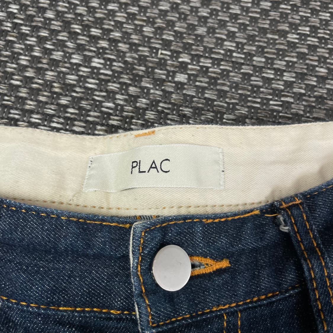 (34) PLAC 진청 스티치 데님 팬츠 상품이미지3