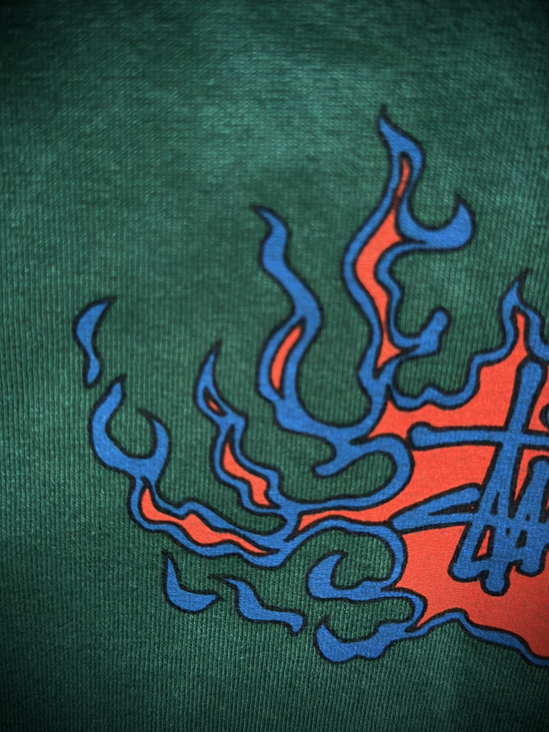 Stussy 모자이크 드래곤 피그먼트 다잉 티셔츠 상품이미지5
