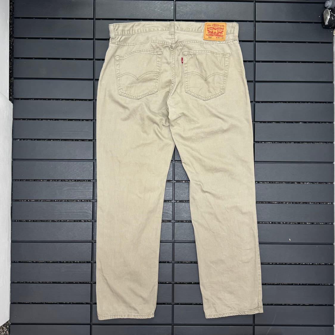 리바이스 559 베이지 스트레이트 진 (36)  상품이미지4
