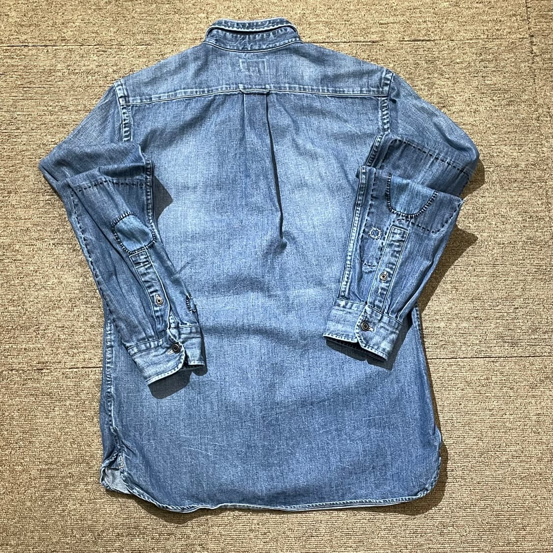 (S) Levi's 리바이스 코튼 데님 셔츠 상품이미지6