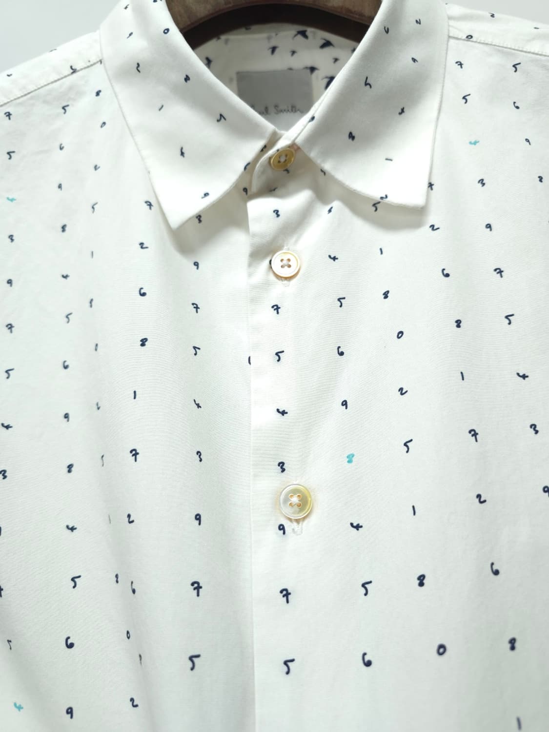 폴스미스(Paul Smith) 넘버링 로고 셔츠 ( 남성L ) 상품이미지5