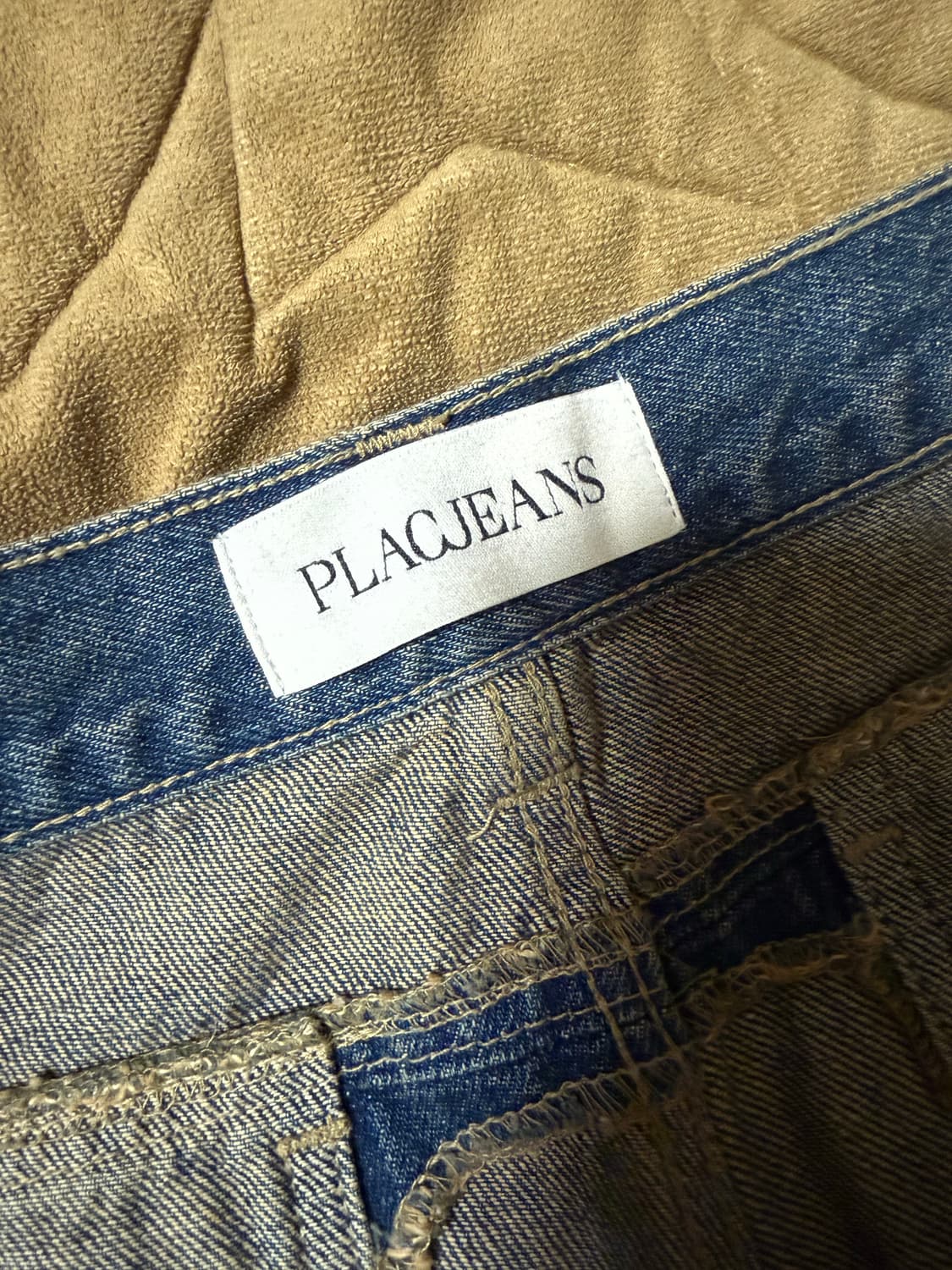 [M] 플랙 아웃포켓 빈티지 데님 진 팝니다 상품이미지3