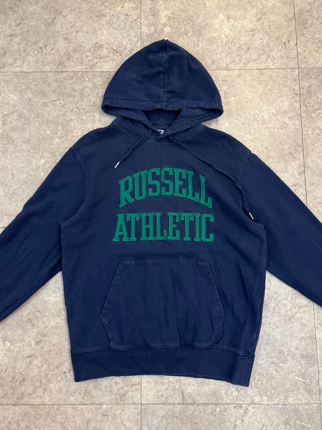 러셀 애슬레틱 로고 후드티 네이비 L #csz3307 상품이미지4
