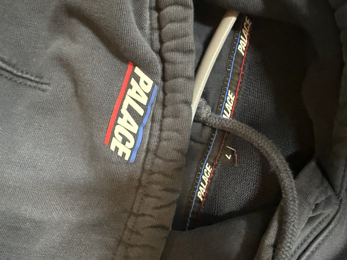 팔라스 23fw 네이비 기본 후드 상품이미지2