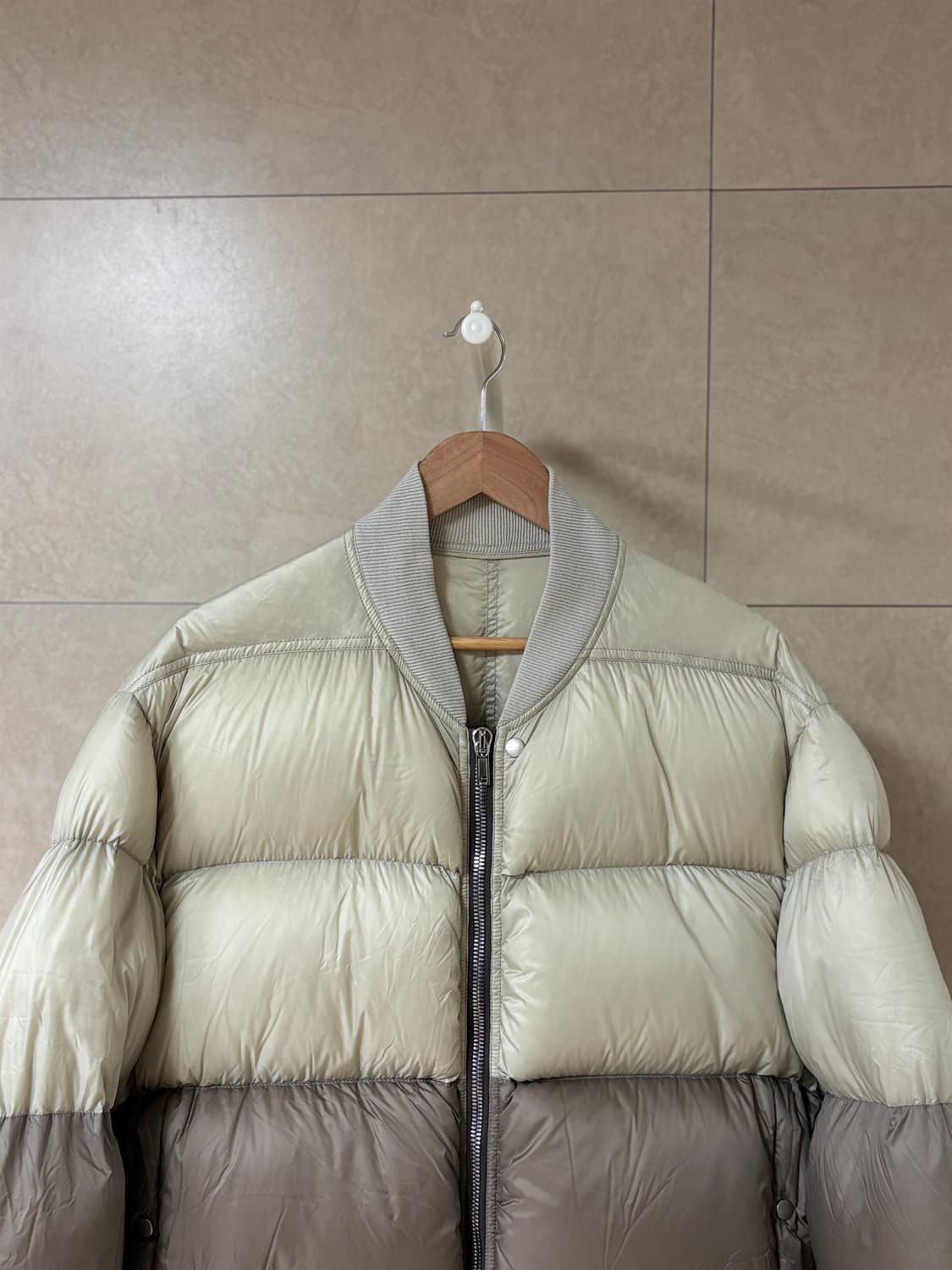 릭오웬스 투톤 래리 패딩 상품이미지3