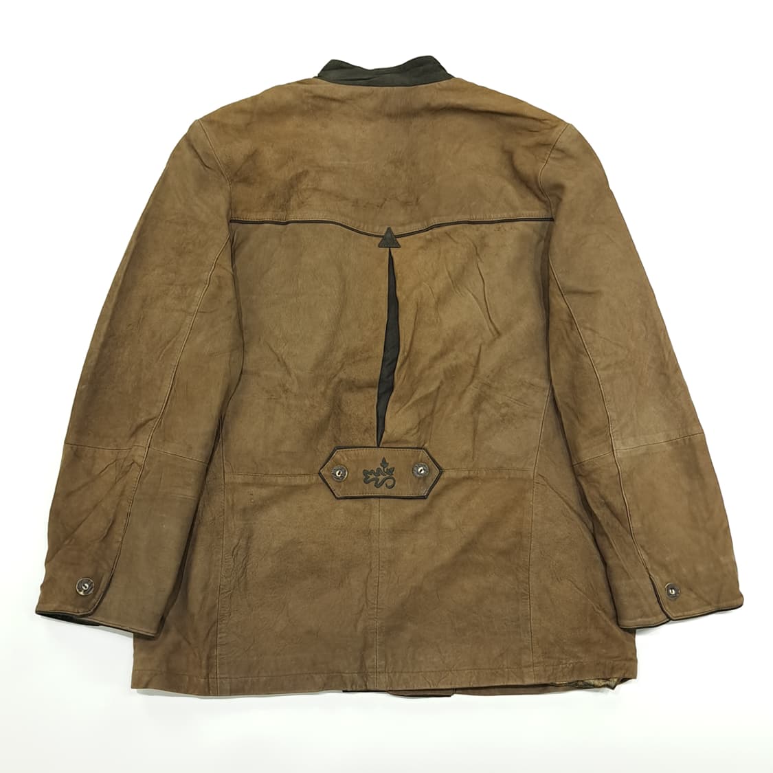 CN901 L 독일 트라흐텐 바바리안 알펜 자수 스웨이드 자켓 상품이미지9