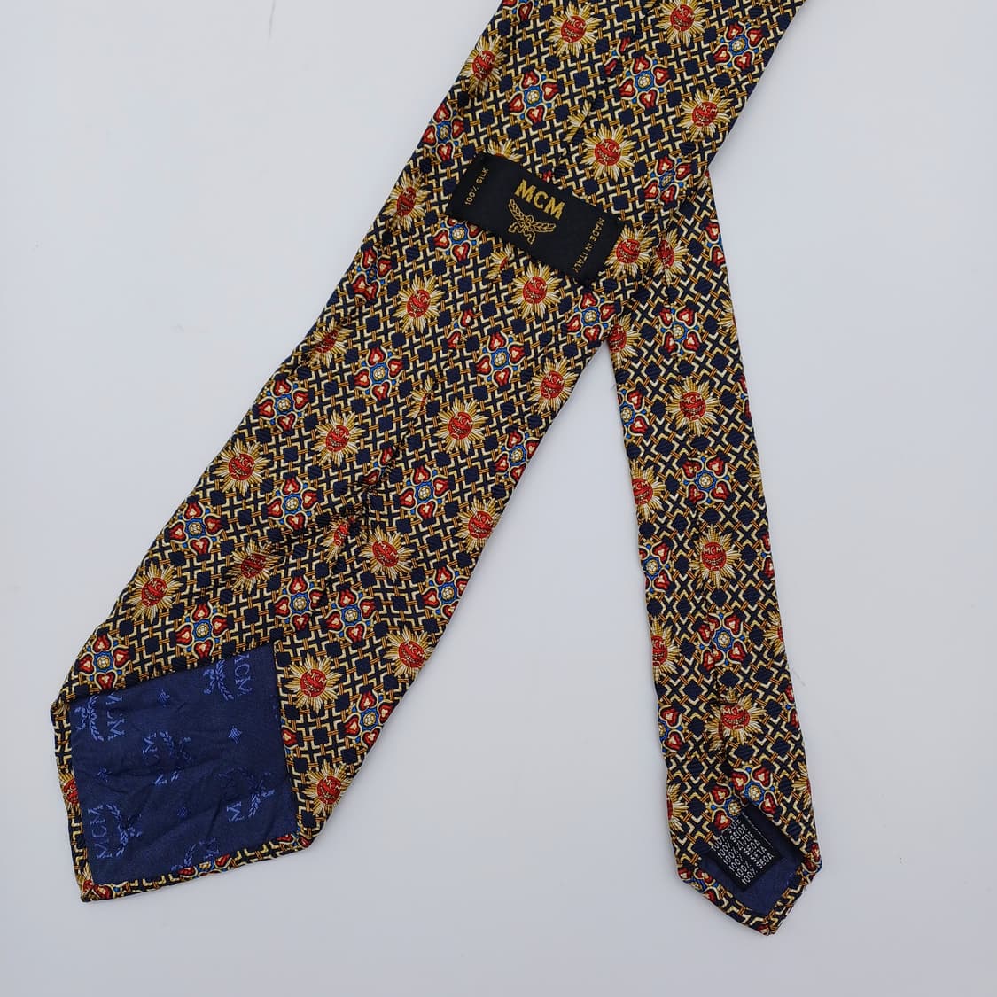 MCM 엠씨엠 실크 넥타이 [BCF10803_0004-183] 상품이미지2