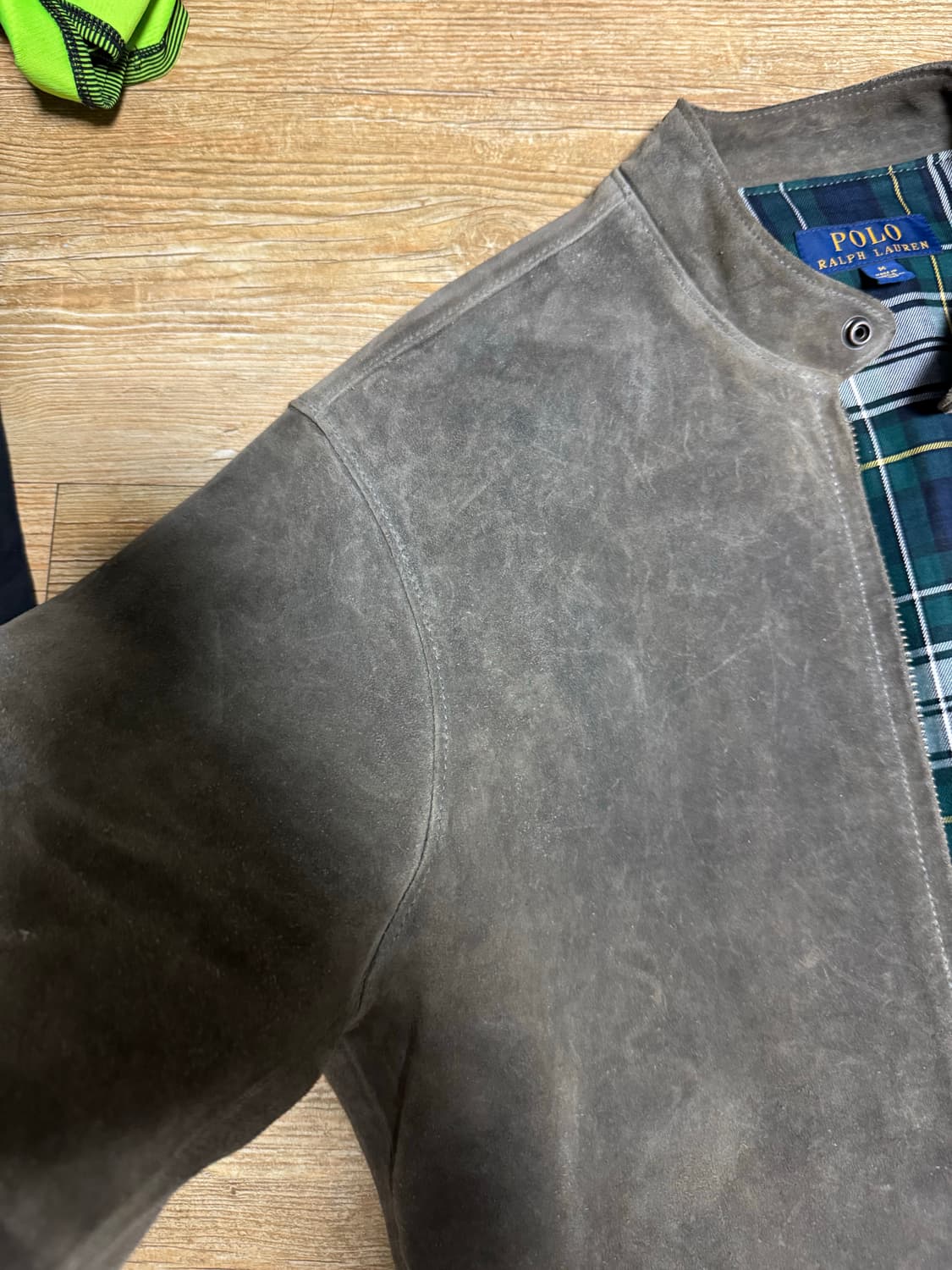 폴로 카페 레이서 스웨이드 자켓 상품이미지4