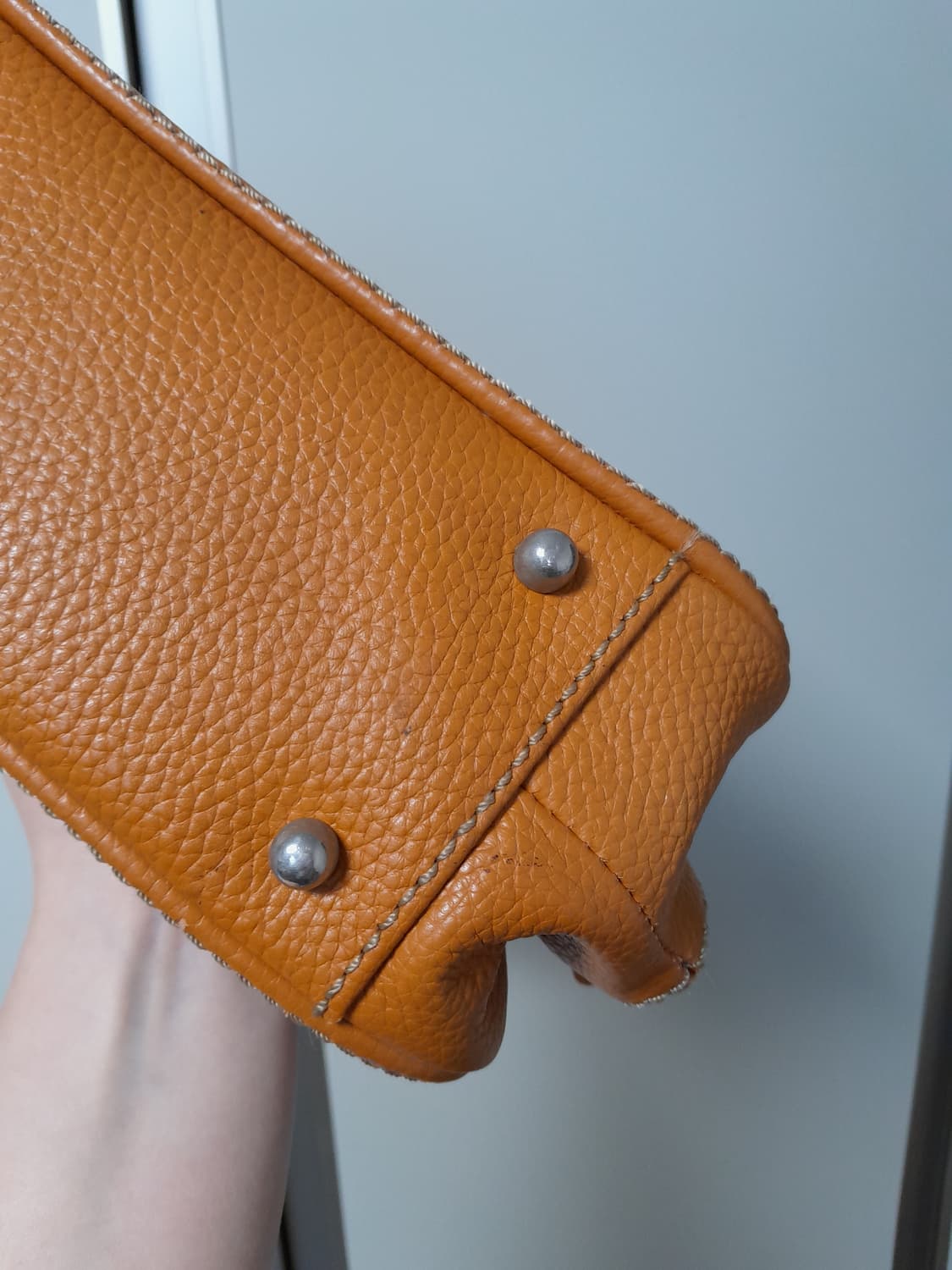 샤넬 빈티지 레더 미니백 상품이미지4