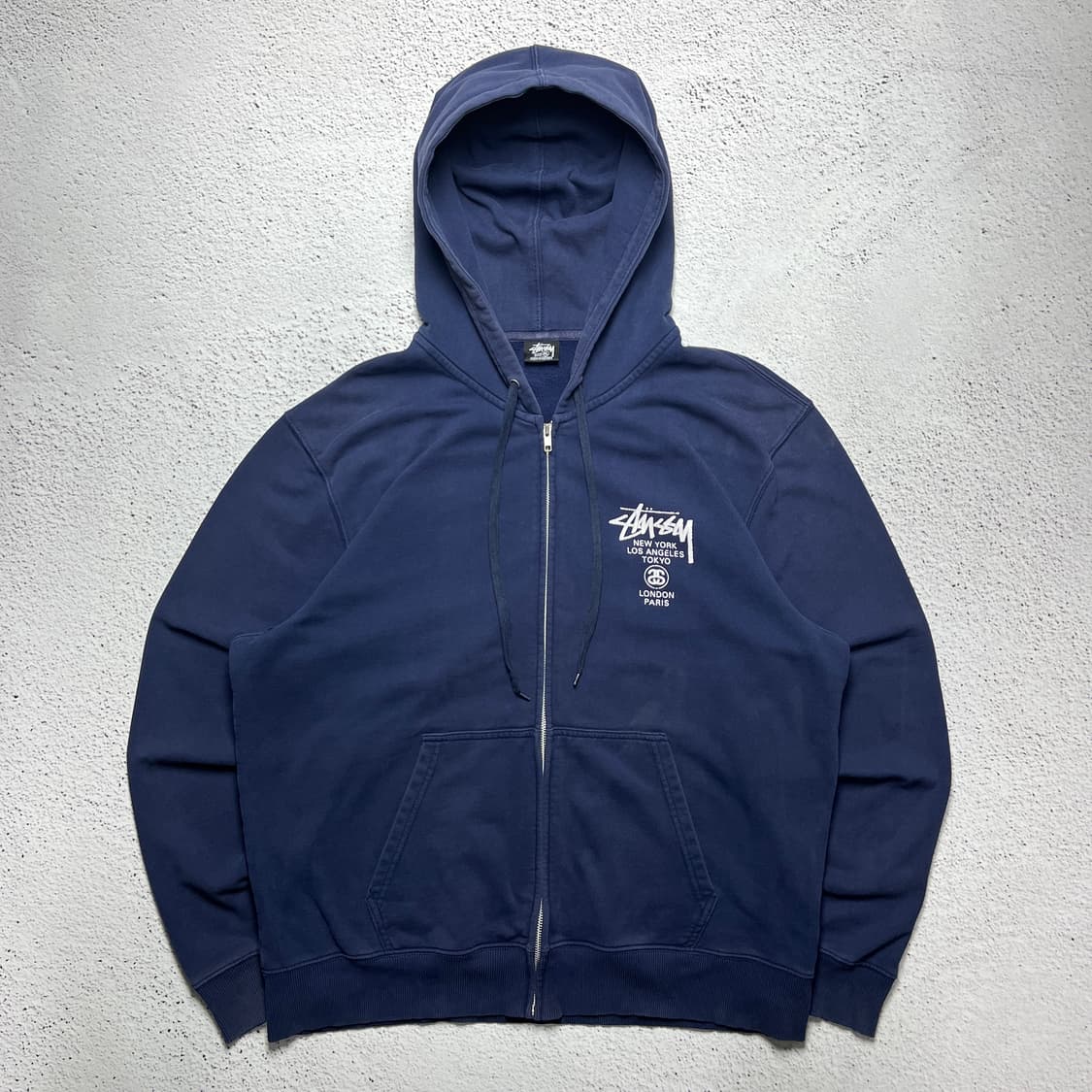 Stussy World Tour Zip Hoodie 상품이미지2
