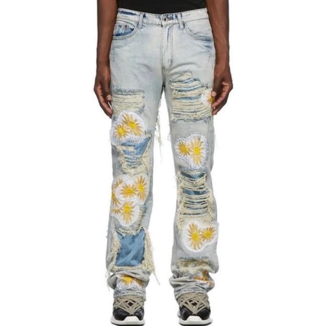 후디사이즈워 플라워 팬츠 상품이미지1