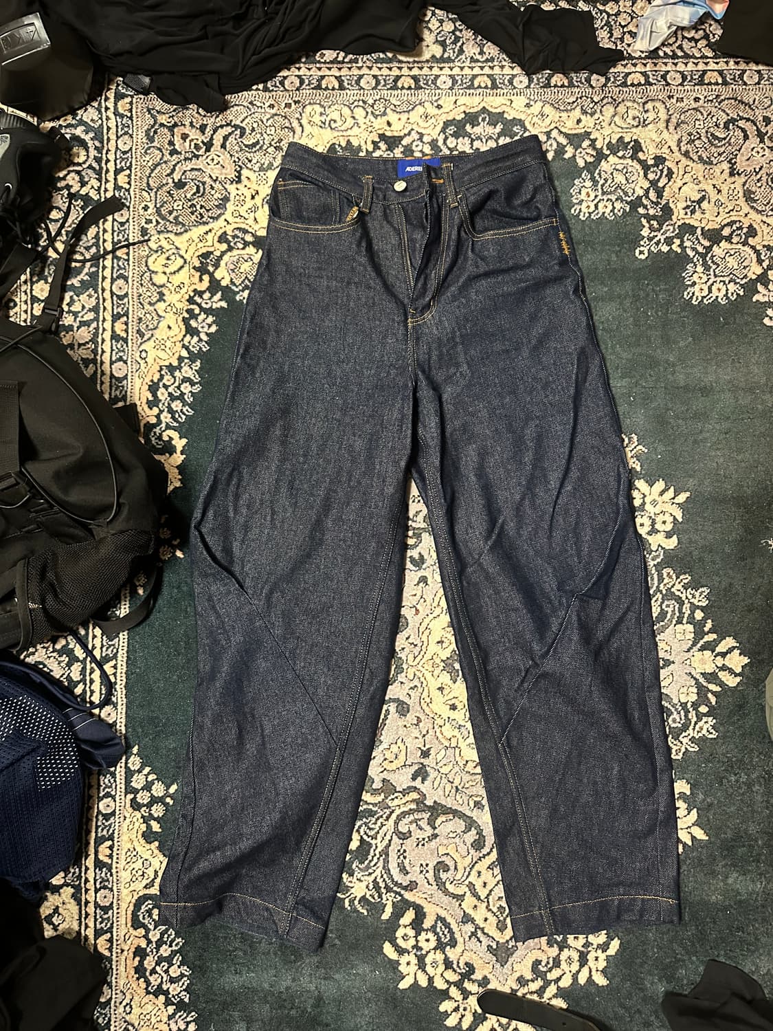 (A1) Ader Error Decres Jeans Dark navy 상품이미지2