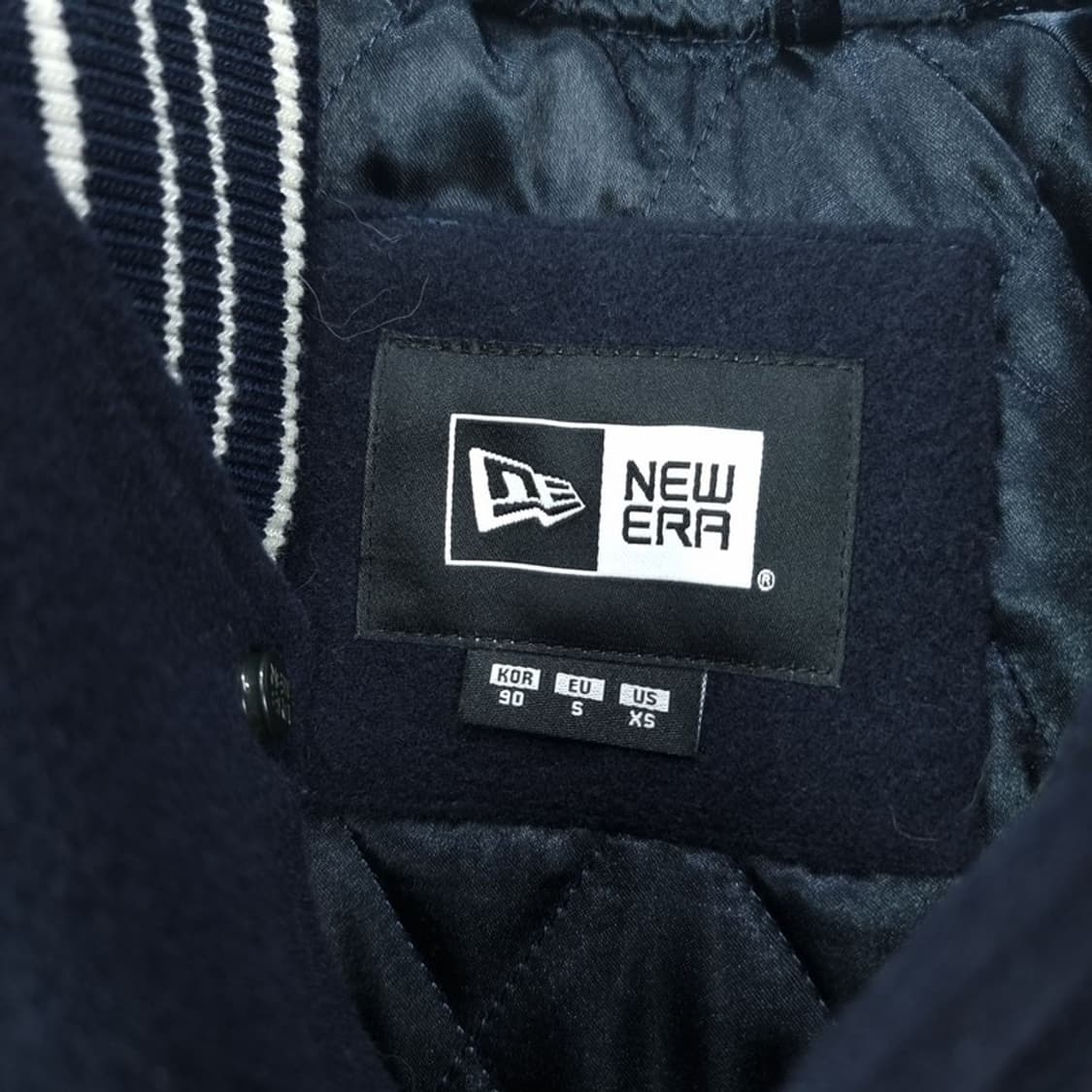 [뉴에라] 뉴욕 양키스 모직 바시티 자켓 네이비 M20008 상품이미지9