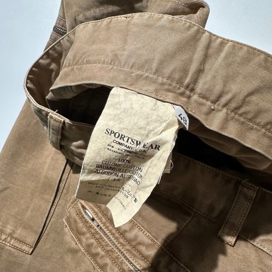 CP컴퍼니 트윌 코튼 카고 팬츠 상품이미지8