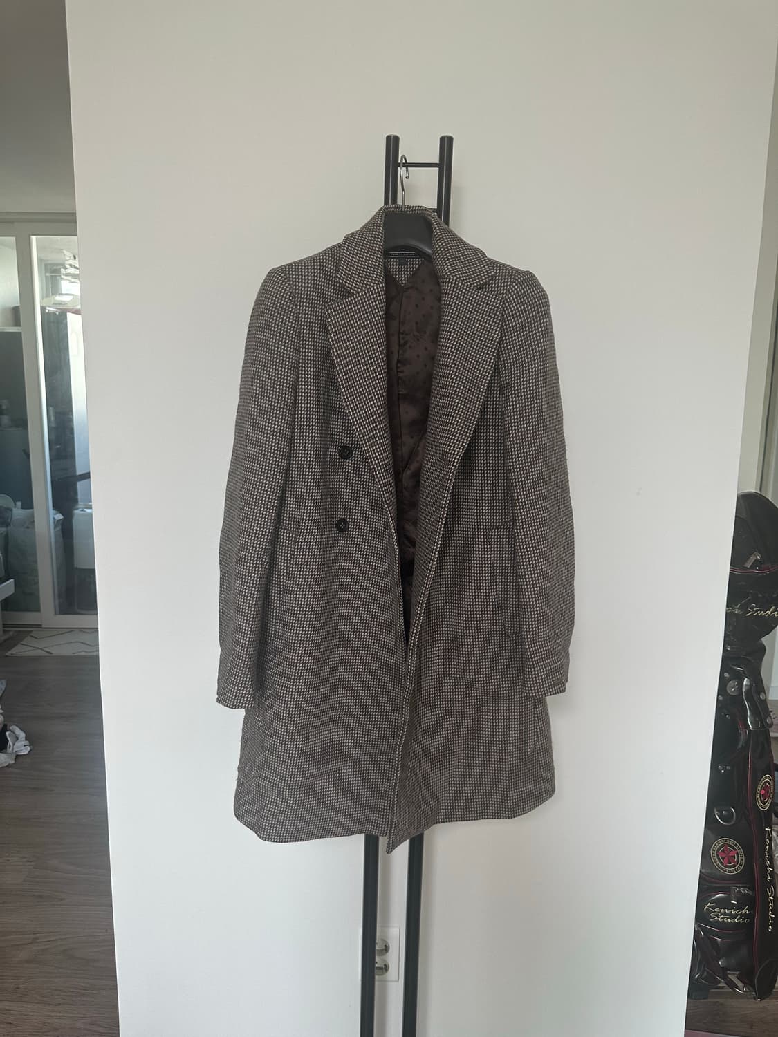 타미힐피거 하운드투스 더블 브레스트 코트 -XS 상품이미지6