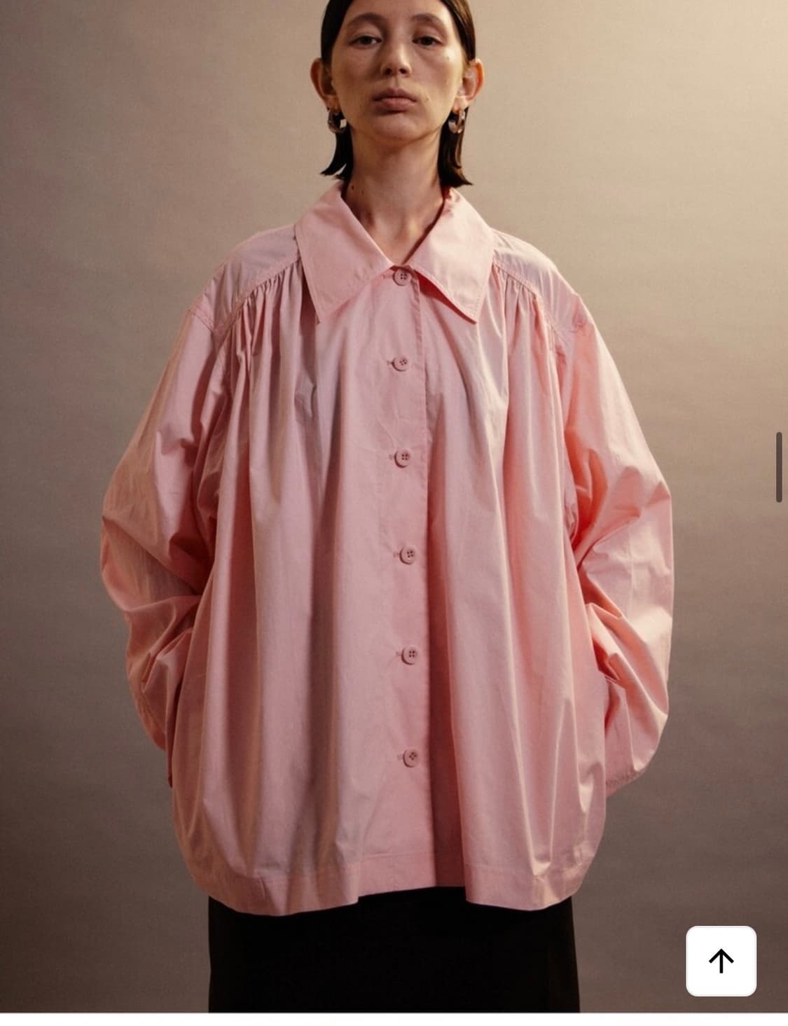 에토스 가든 셔츠 핑크 새상품 상품이미지5