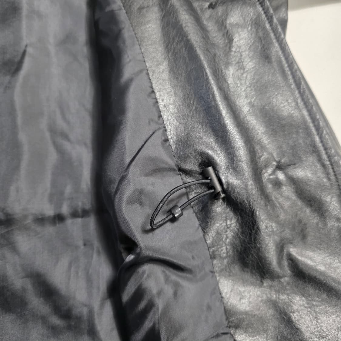 0712 조르쥬레쉬 GEORGES RECH 여성 레더 자켓 / 블랙 / 상품이미지3