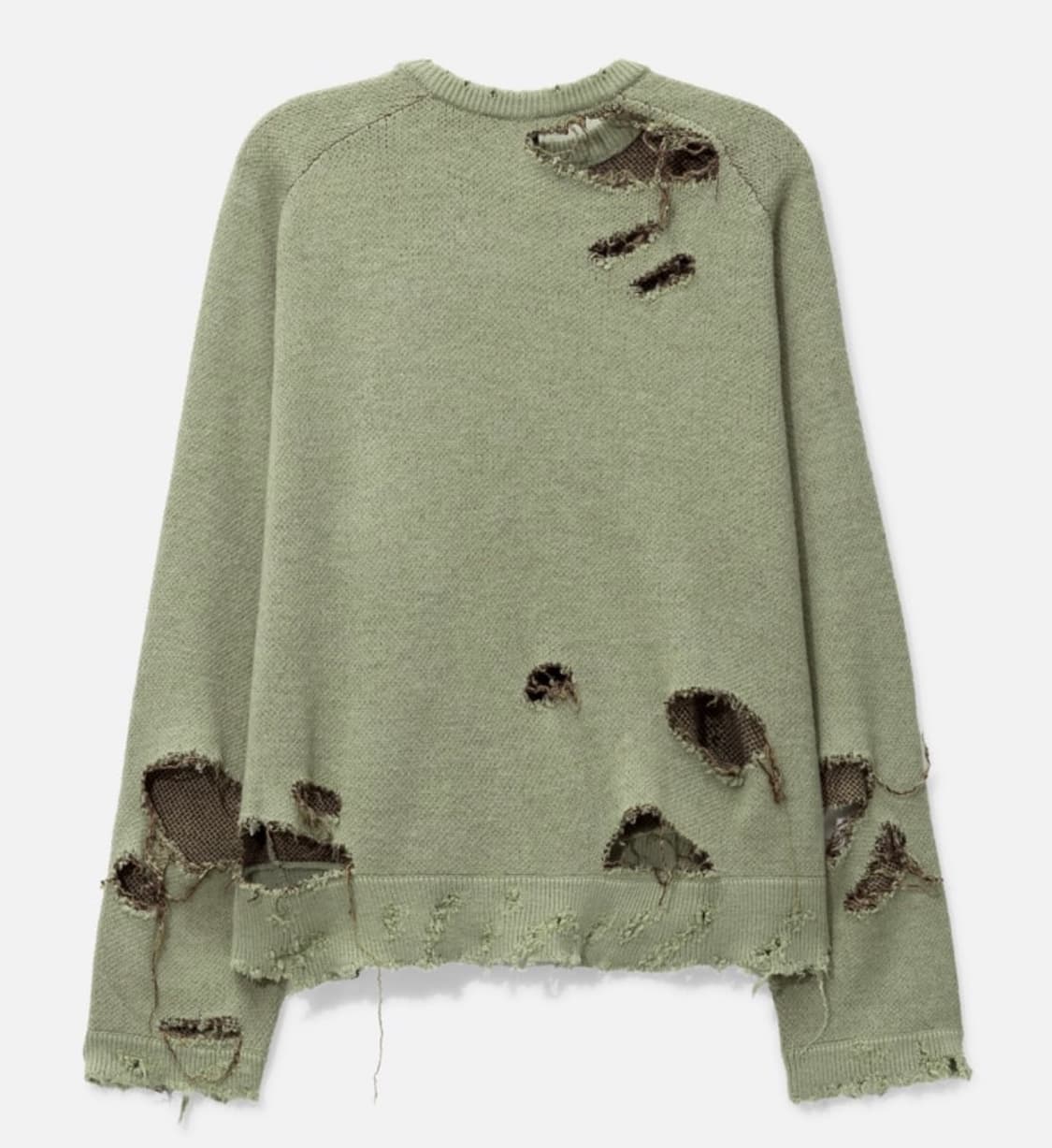 (네고가능) ANCELLM DAMAGE KNIT 안셀름 데미지 니트 상품이미지2