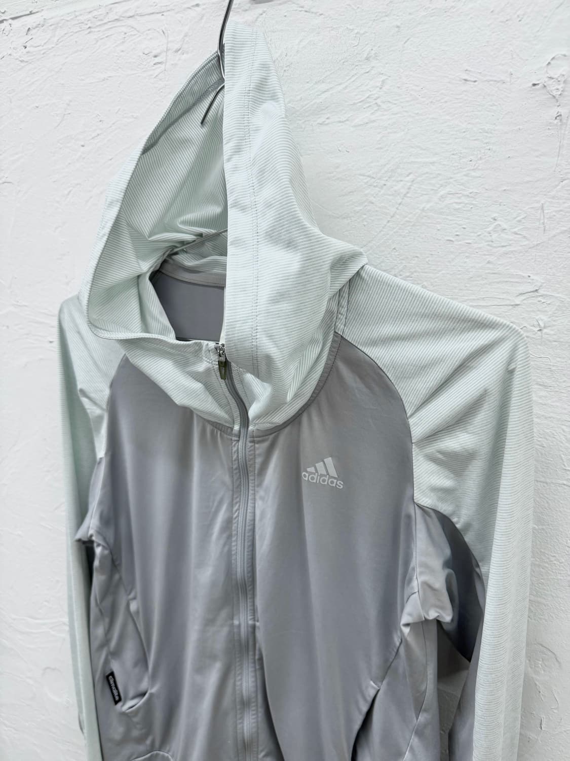 아디다스 스트라이프 핑거홀 후드집업 상품이미지2