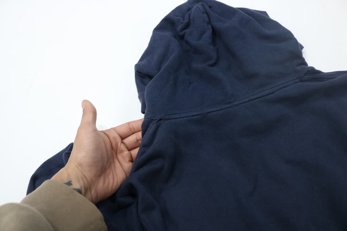 디즈니 빈티지 락 미키 런던 투어 네이비 후드 티셔츠 상품이미지7