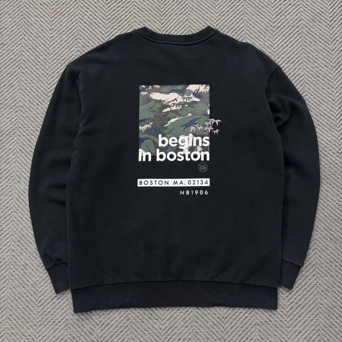 뉴발란스 백프린팅 맨투맨 v2172 상품이미지2