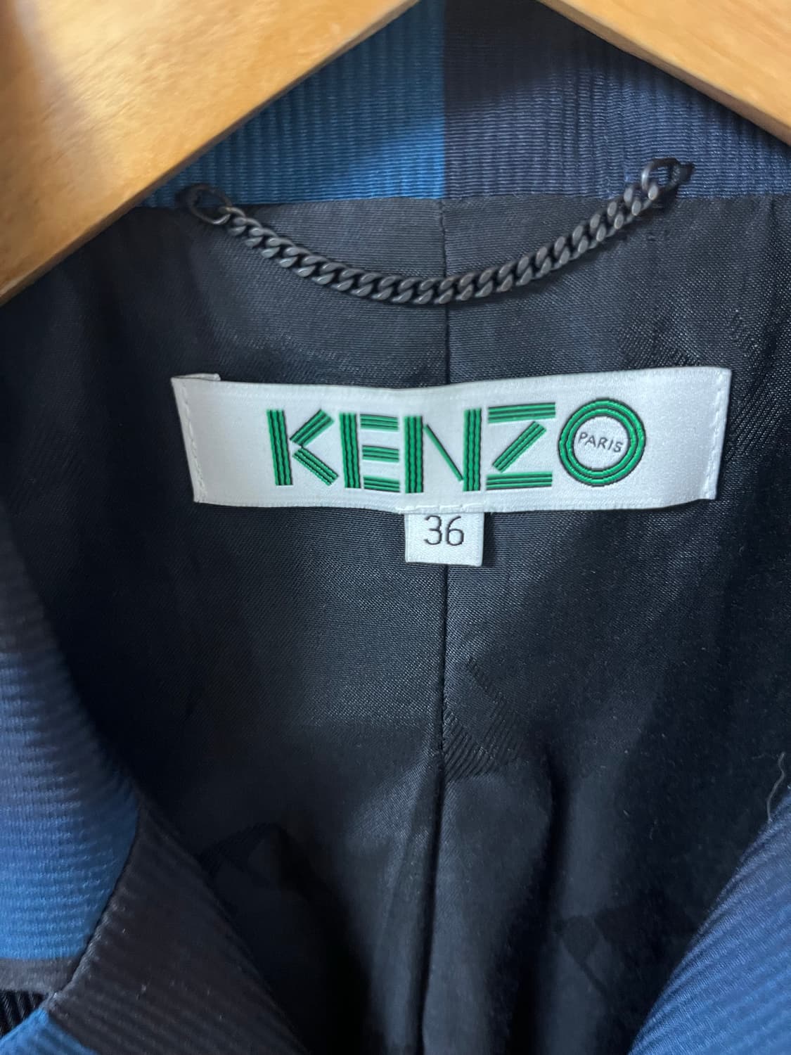 KENZO 파리 패턴 자켓 36 정품 상품이미지3
