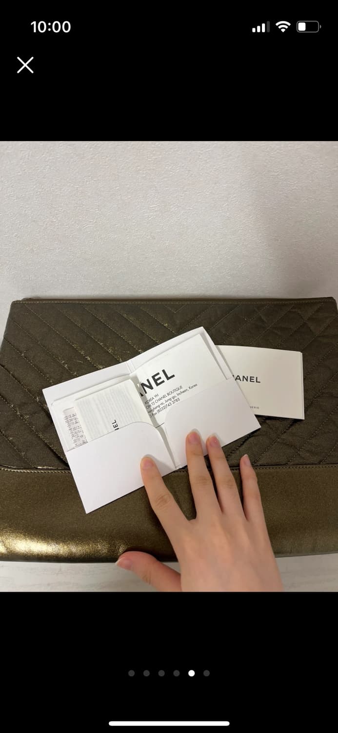 샤넬 클러치 상품이미지5