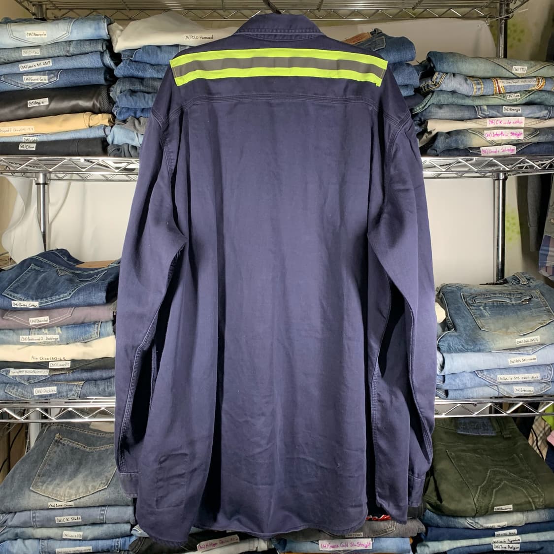 [2XL] 칼하트 FR 리플랙티브 패치워크 워크셔츠 상품이미지4