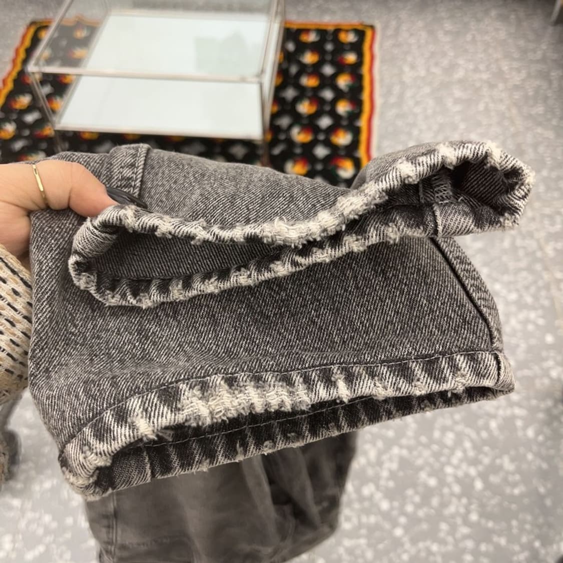 리바이스 실버탭 디스트로이드 흑청 데님팬츠 28인치 C07396 상품이미지8