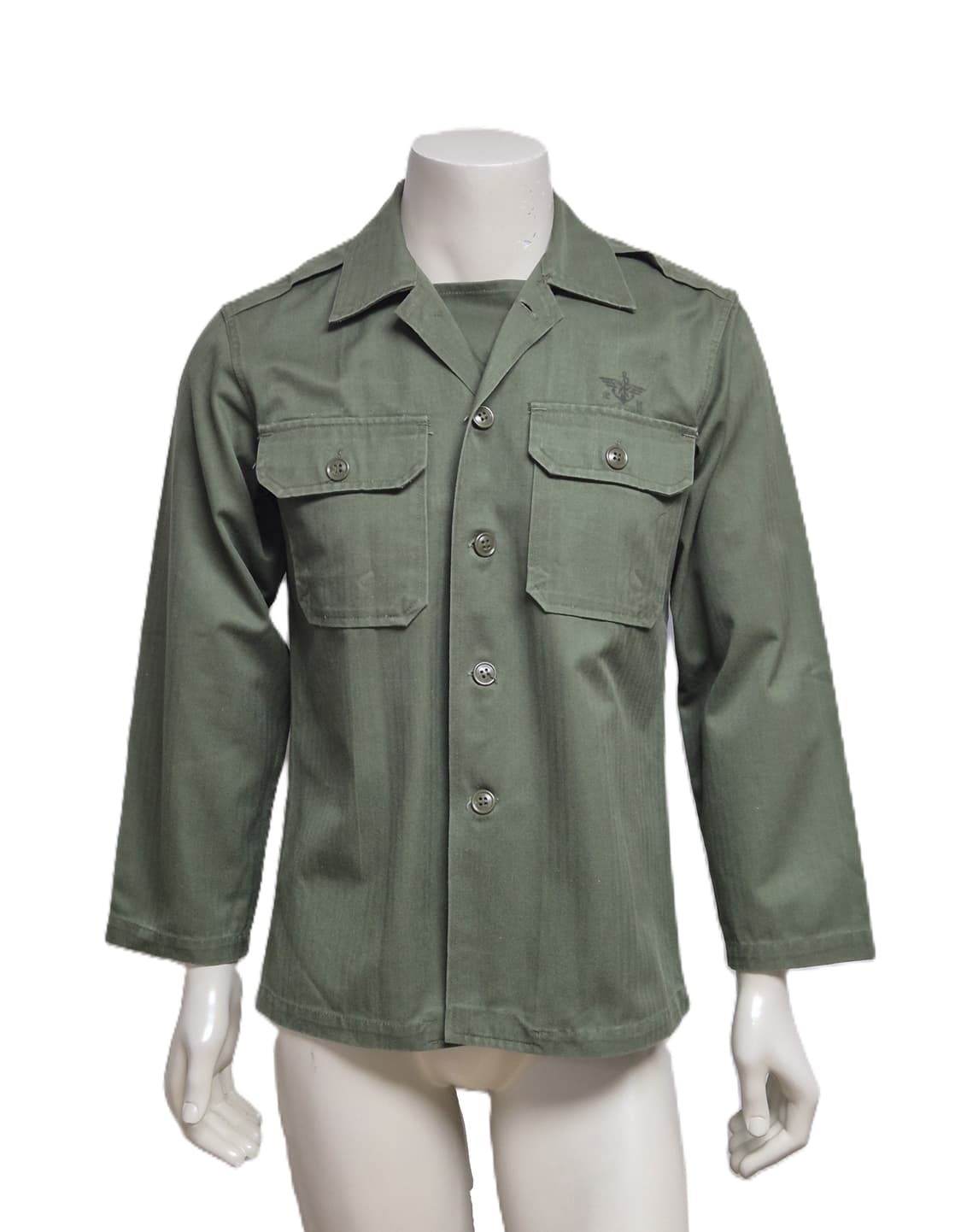 국군 구형 민무늬 전투복 상의 자켓 (M) 상품이미지1