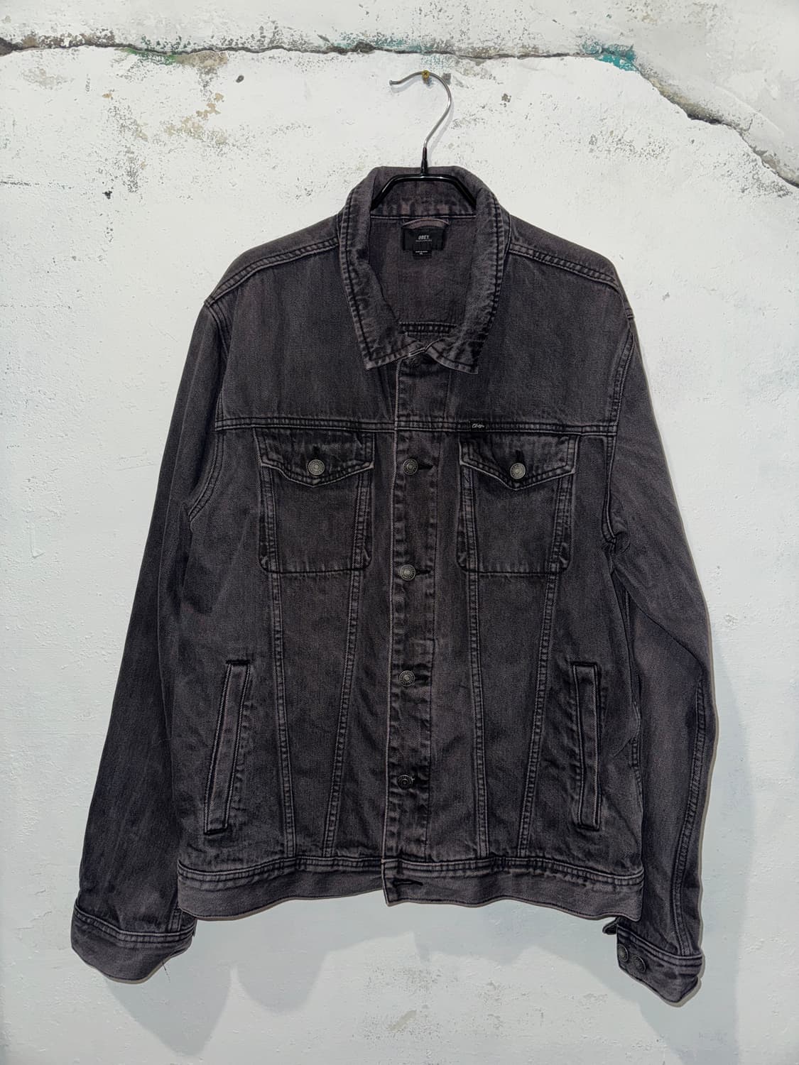 오베이 크리퍼 데님 자켓 상품이미지2