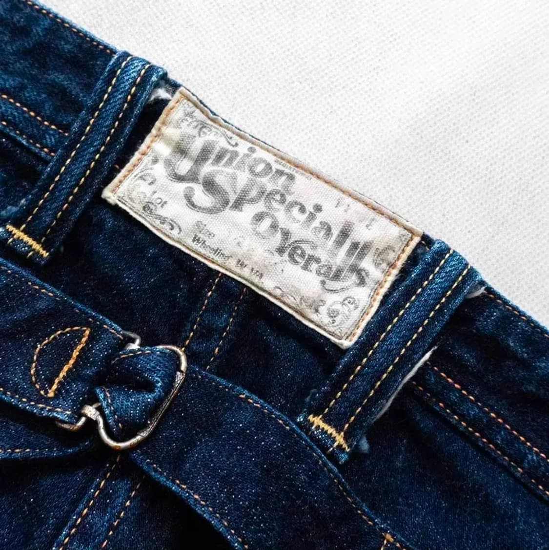 프리휠러스 유니온 스페셜 롱쇼어맨 데님팬츠 34 상품이미지7