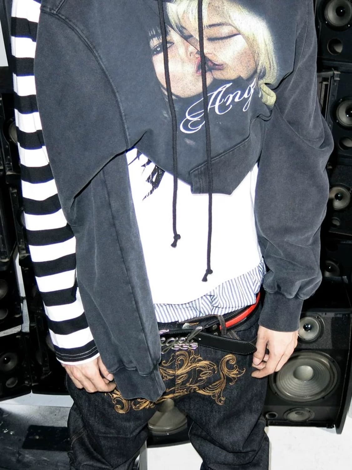 Angel Gaze Vintage Hoodie 상품이미지4