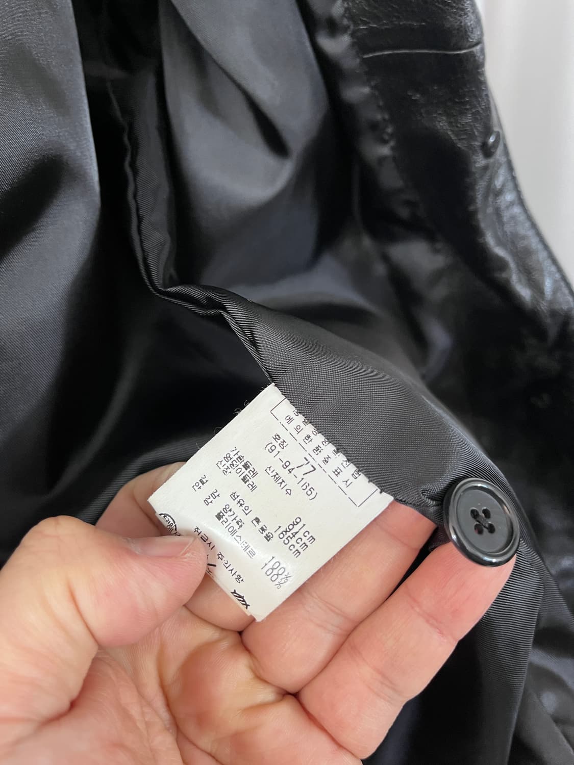 FNS leather jacket  상품이미지8