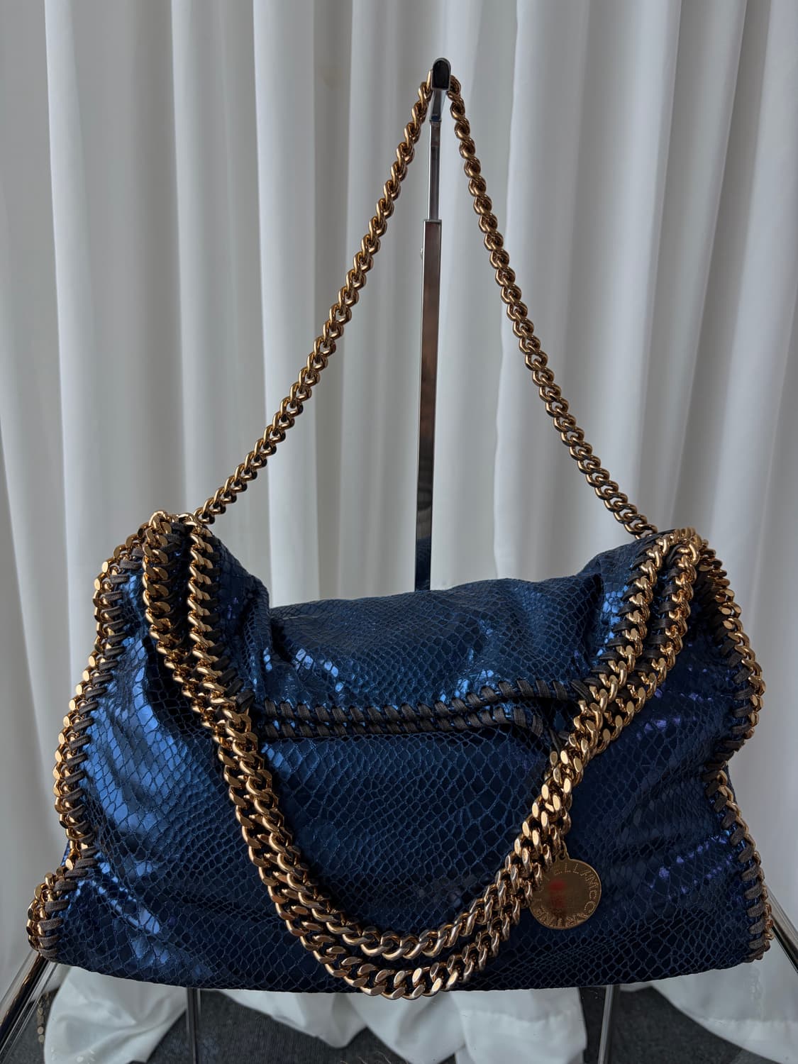 스텔라 맥카트니 팔라벨라 파이톤 토트백 상품이미지5