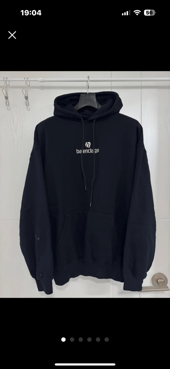 발렌시아가 후드티 s  상품이미지1