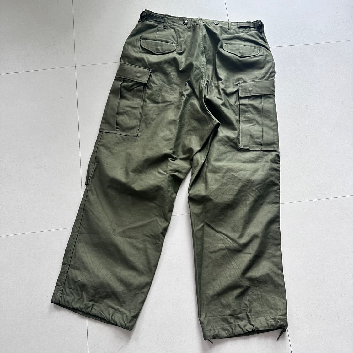 50s 오리지널 데드스탁 M51 필드 팬츠 L-R 풀셋 (내피포함) 상품이미지5