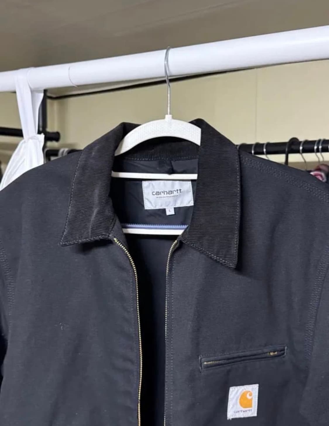 칼하트 wip 디트로이트 자켓 블랙l 상품이미지2