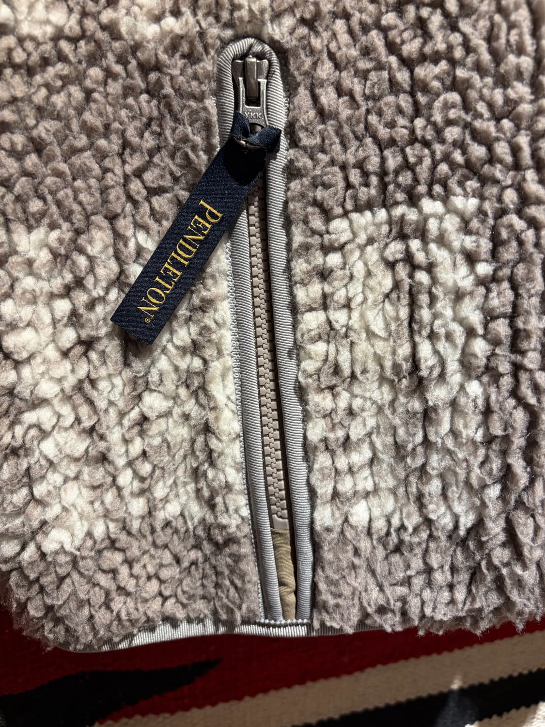 Pendleton boa fleece jacket / 팬들턴 보아 후리스 상품이미지6