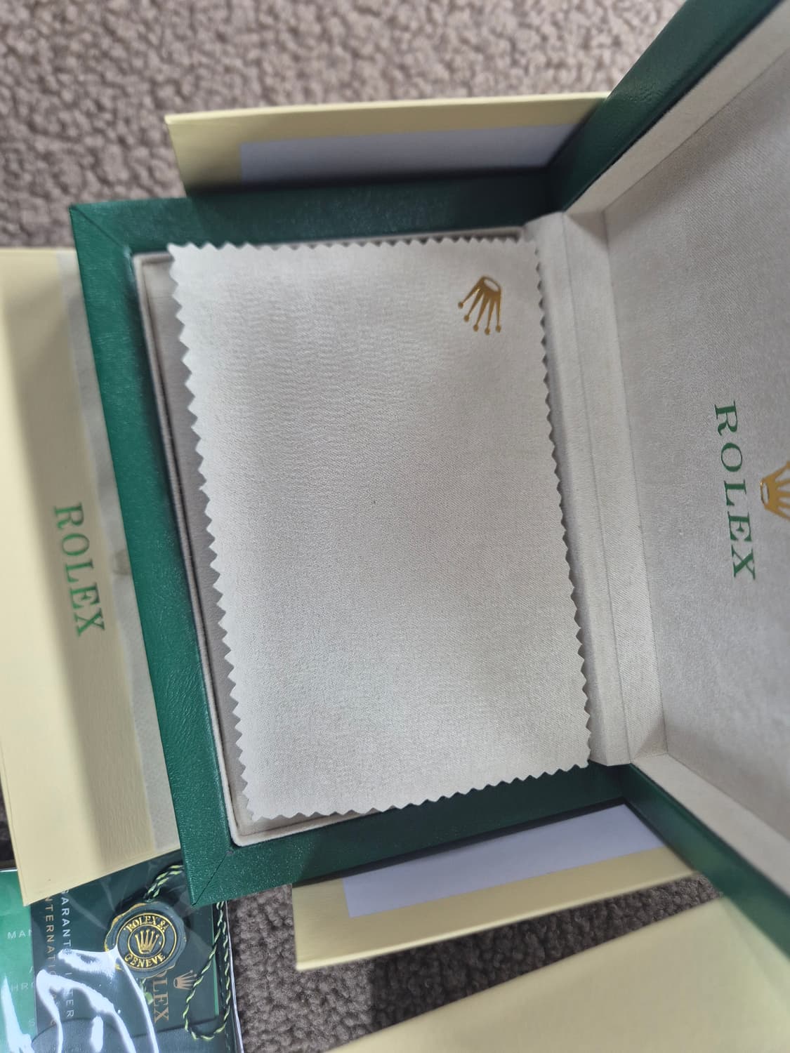 롤렉스 서브마리너 오토매틱 초록헐크 풀구성 사용× 상품이미지4