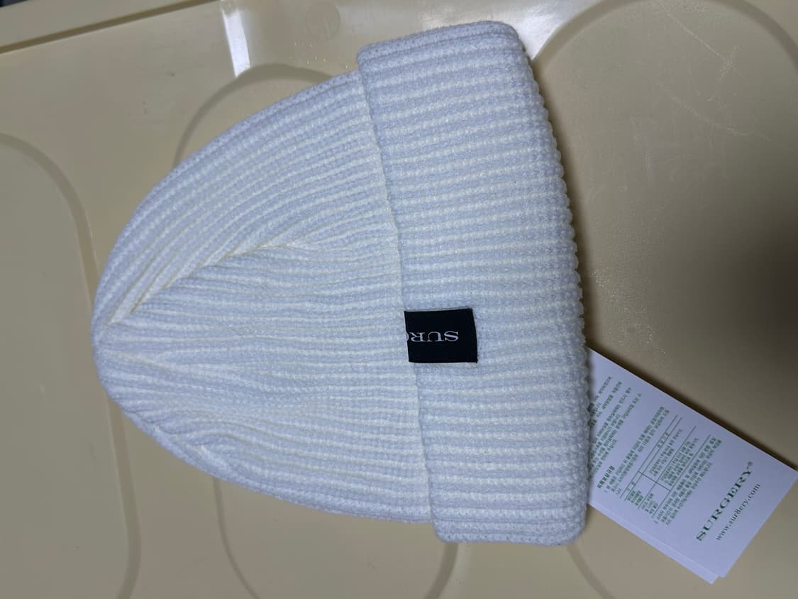 [새상품] 써저리 클로버 비니 ver.2 / 화이트 상품이미지2