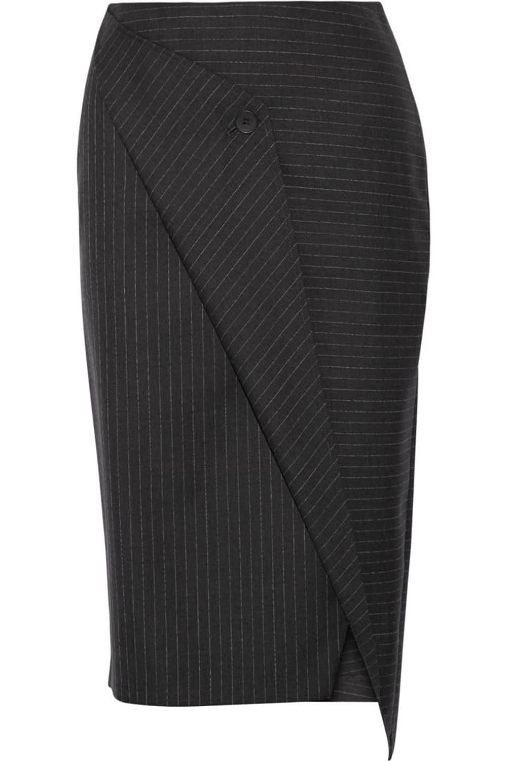 [2] DKNY 핀 스트라이프 랩 스타일 스커트 치마 상품이미지4