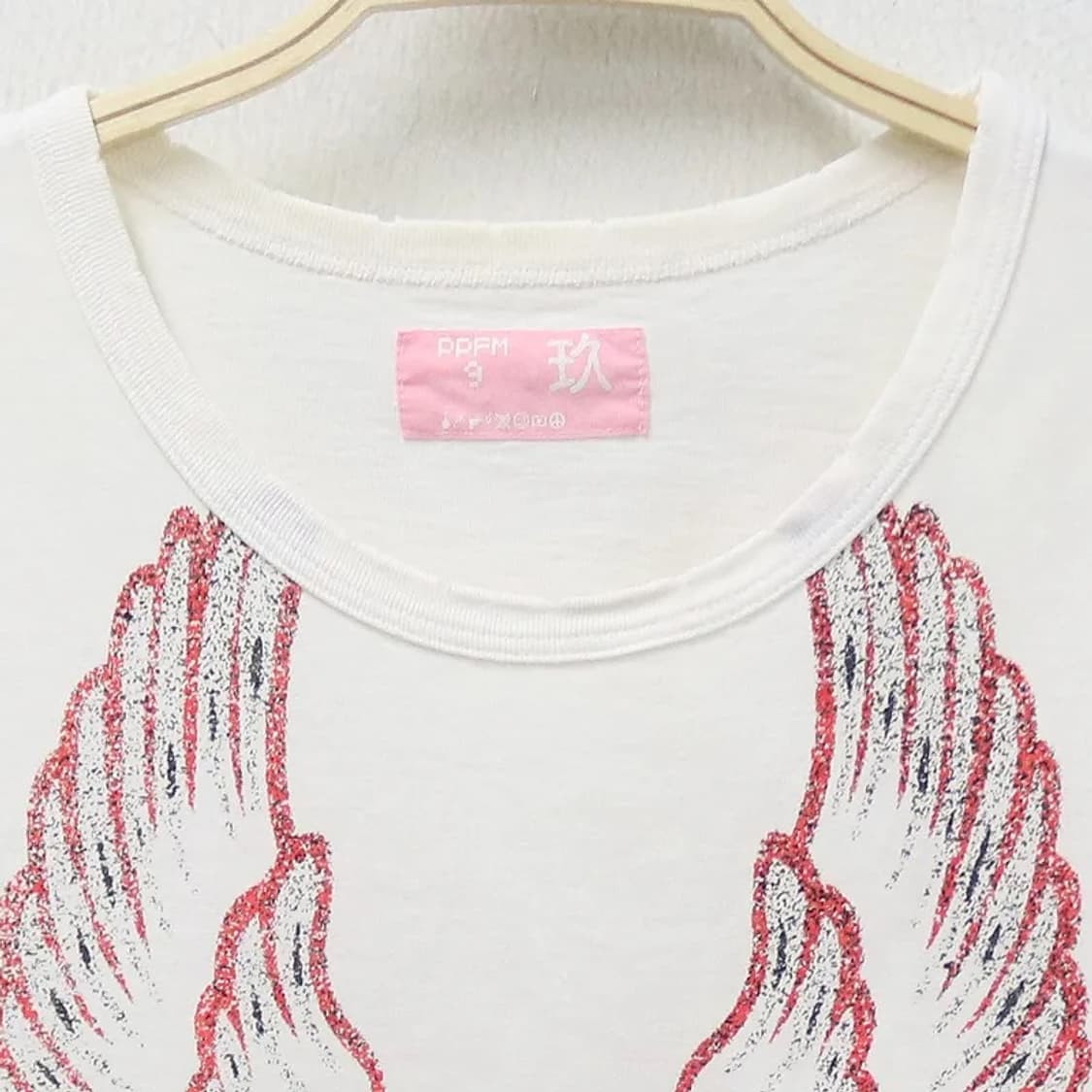 PPFM SKULL WHITE LONG SLEEVE 상품이미지5