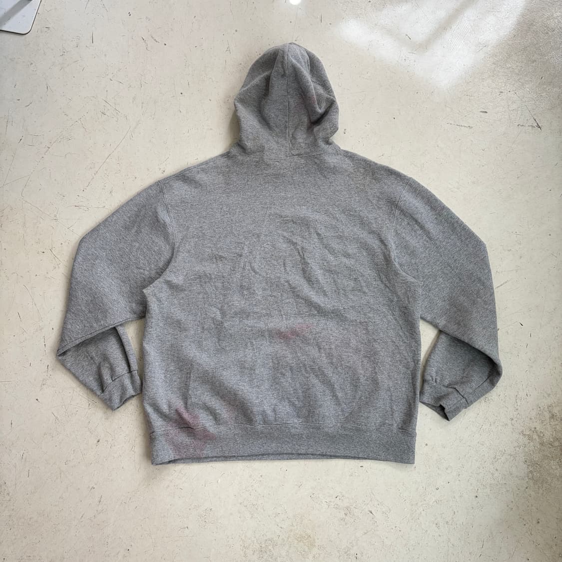 US NAVY OG 빈티지 미해군 후드티 2XL 상품이미지6