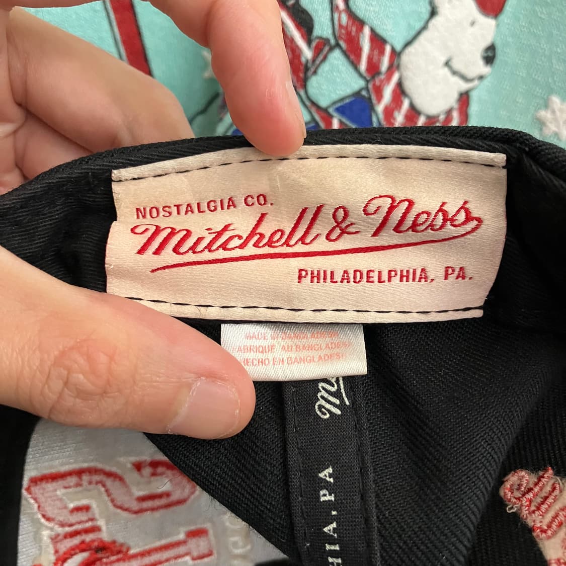 N117 미첼앤네스 시카고불스 볼캡 모자 상품이미지5