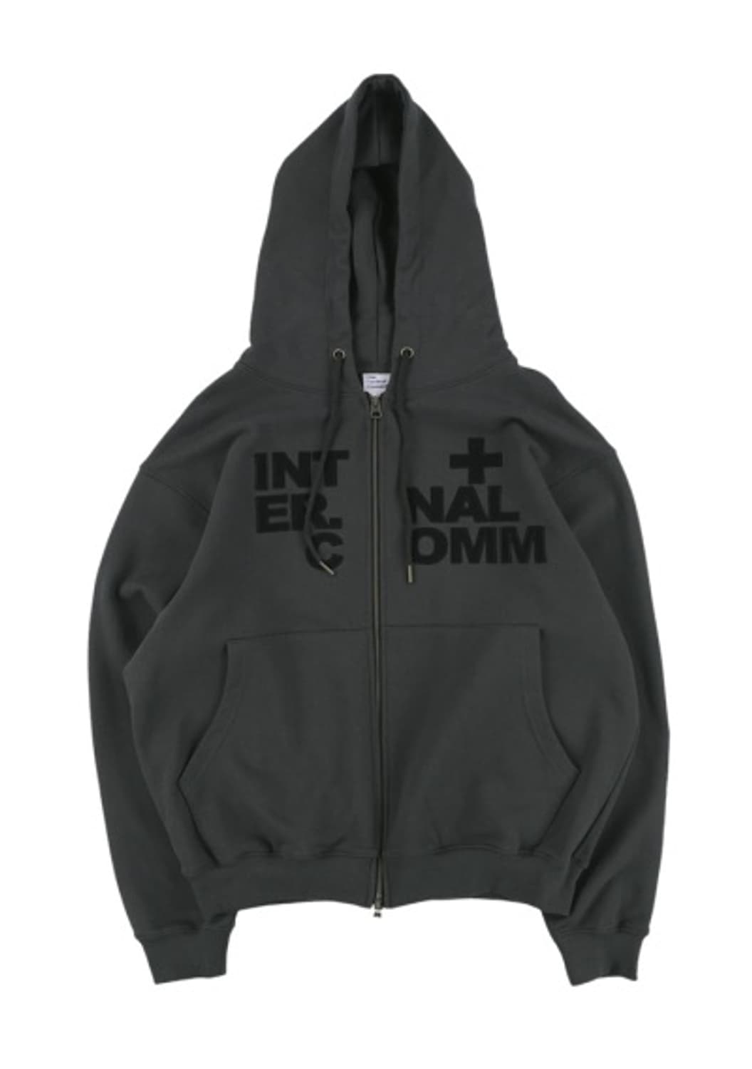 (새상품 더보이즈선우착용)더콜디스트모먼트 후드집업 차콜 L 상품이미지1