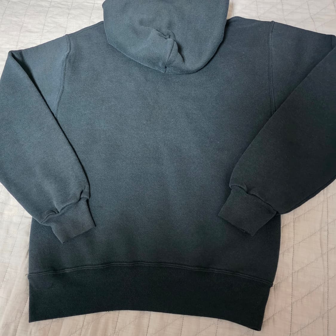 [S] 90s 빈티지 러셀 애슬레틱 블랭크 후드 블랙 ver. 레어사이즈 상품이미지4